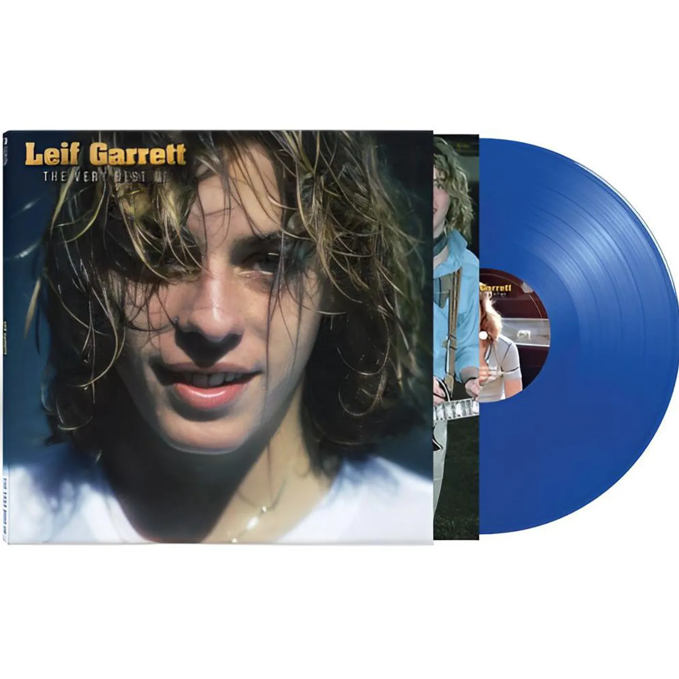 Leif Garrett Very Best Of - Blue Vinyl Record