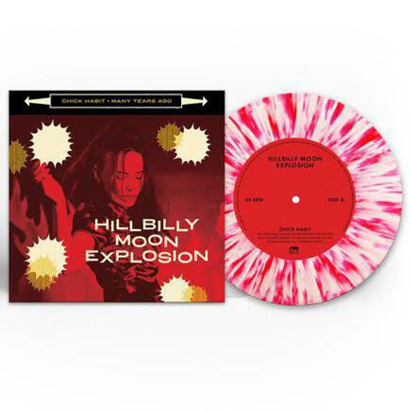 The Hillbilly Moon Explosion Chick Habit (7") Vinyl Record