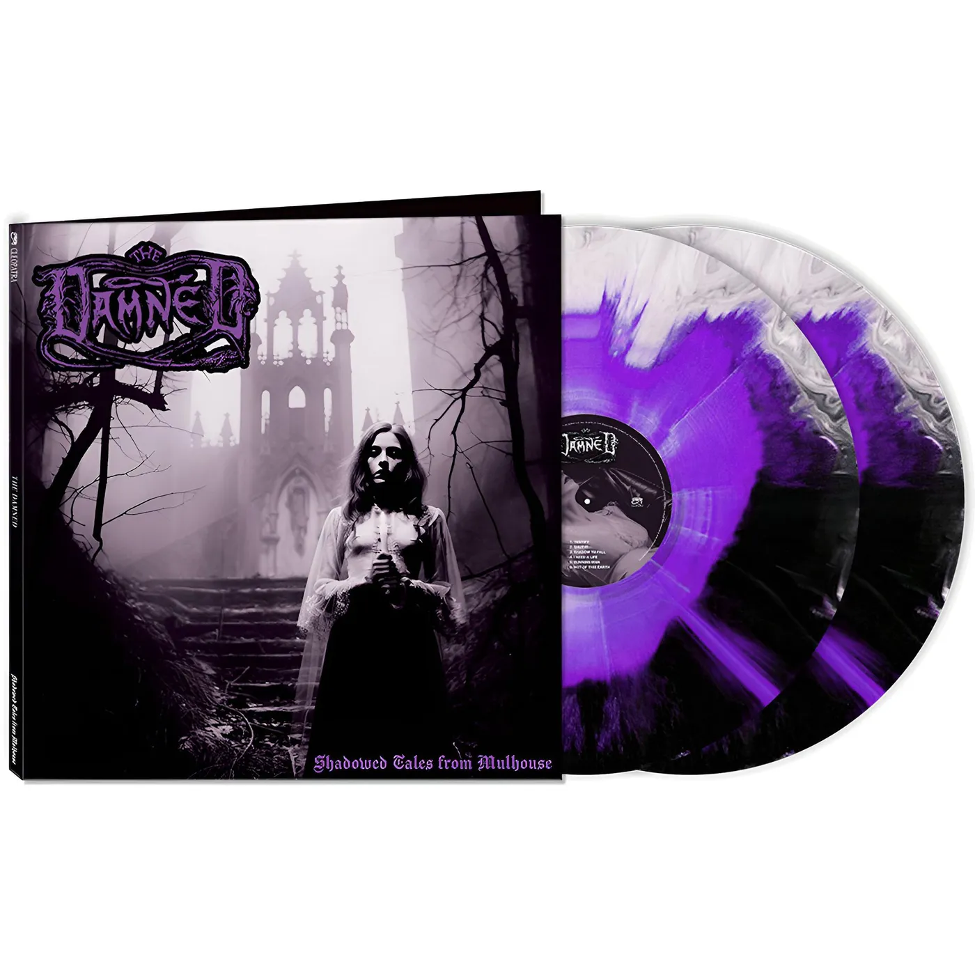 The Damned Shadowed Tales From Mulhouse (Haze) Vinyl Record