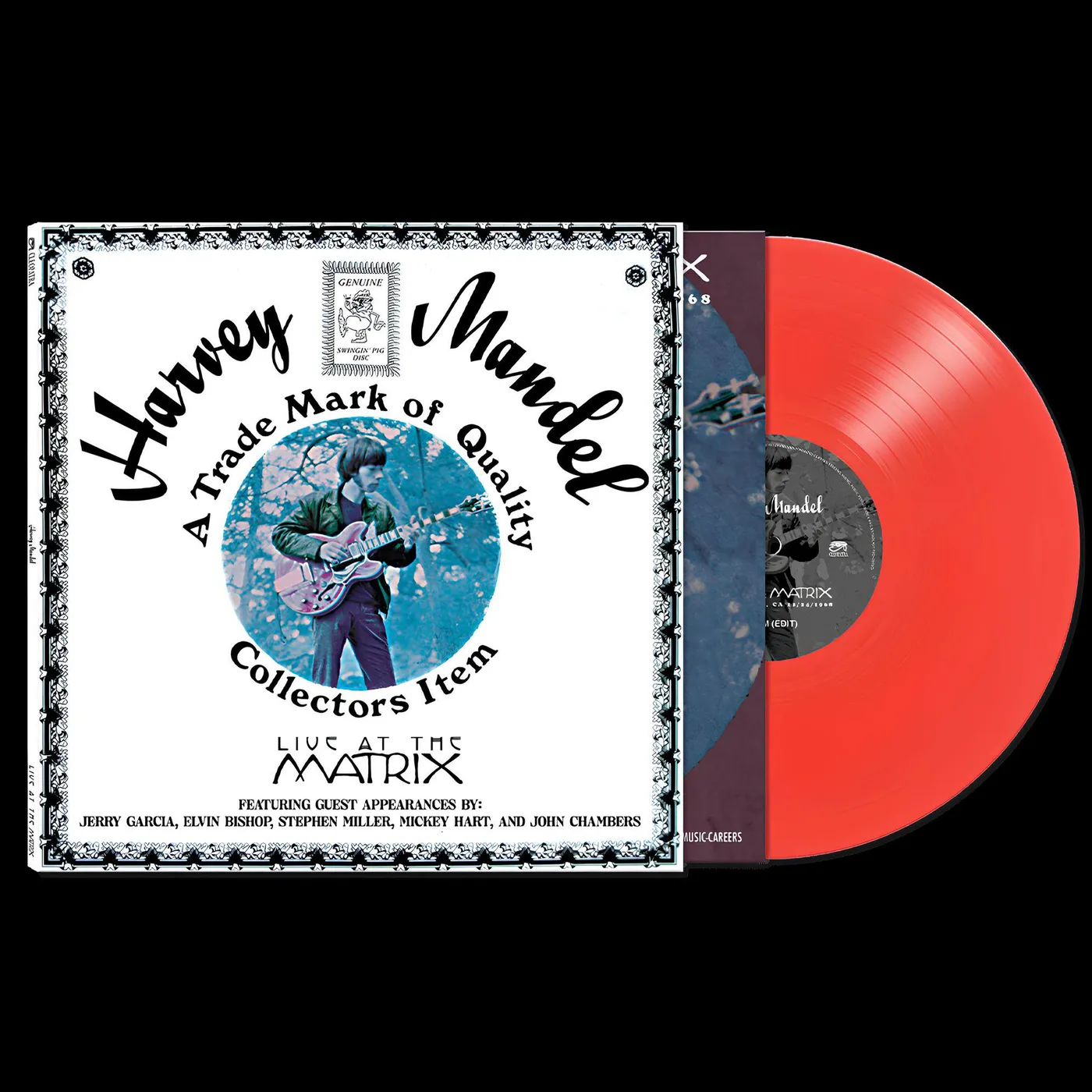 Harvey Mandel Live At The Matrix - Red Vinyl Record
