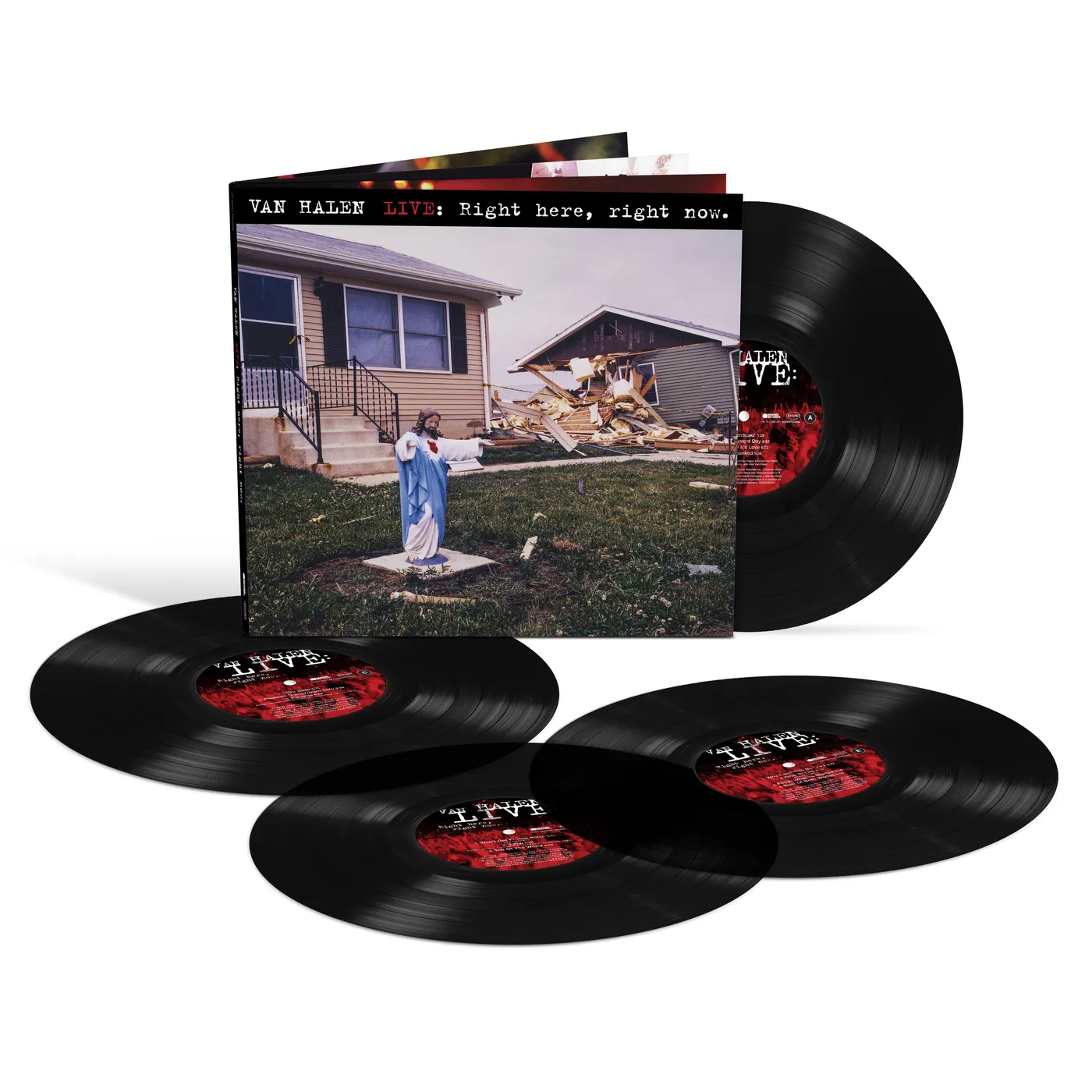 Van Halen Live: Right Here, Right Now (180G/4LP/Box Set) Vinyl Record