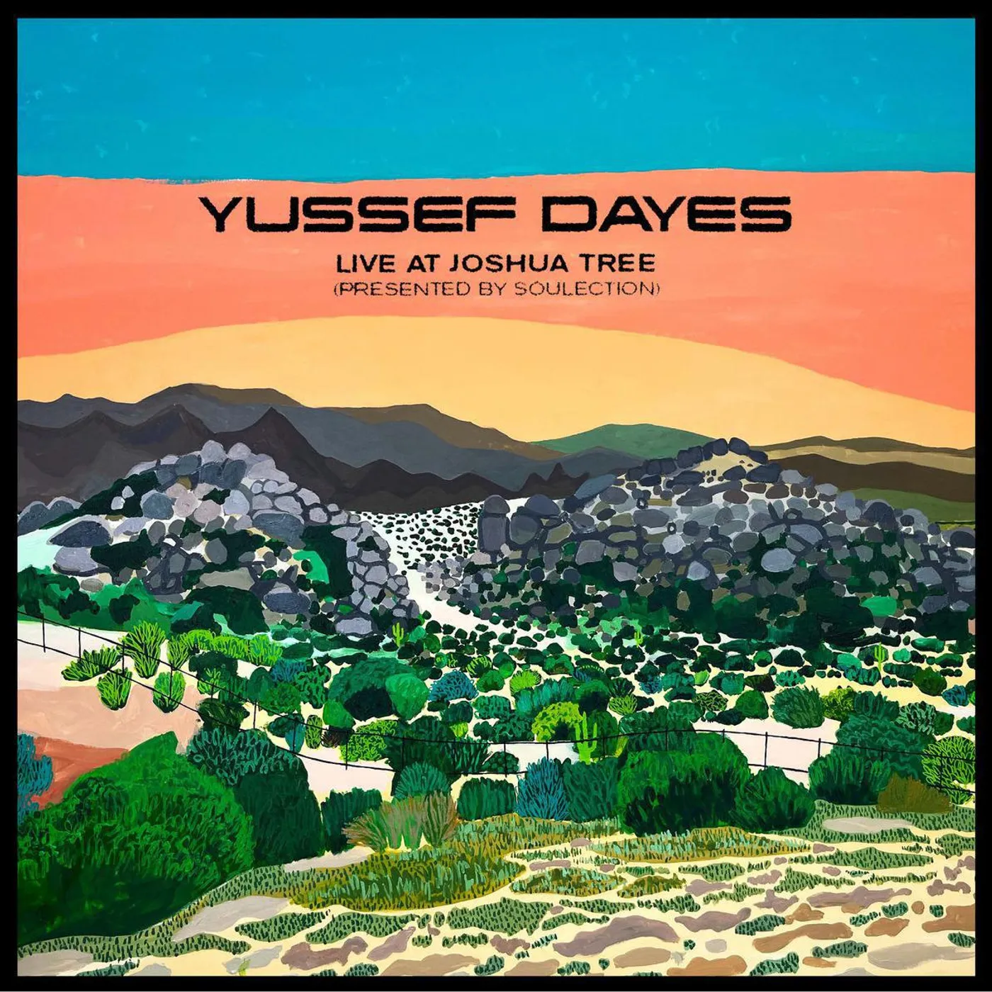 Yussef Dayes Experience Live At Joshua Tree (Yellow) Vinyl Record
