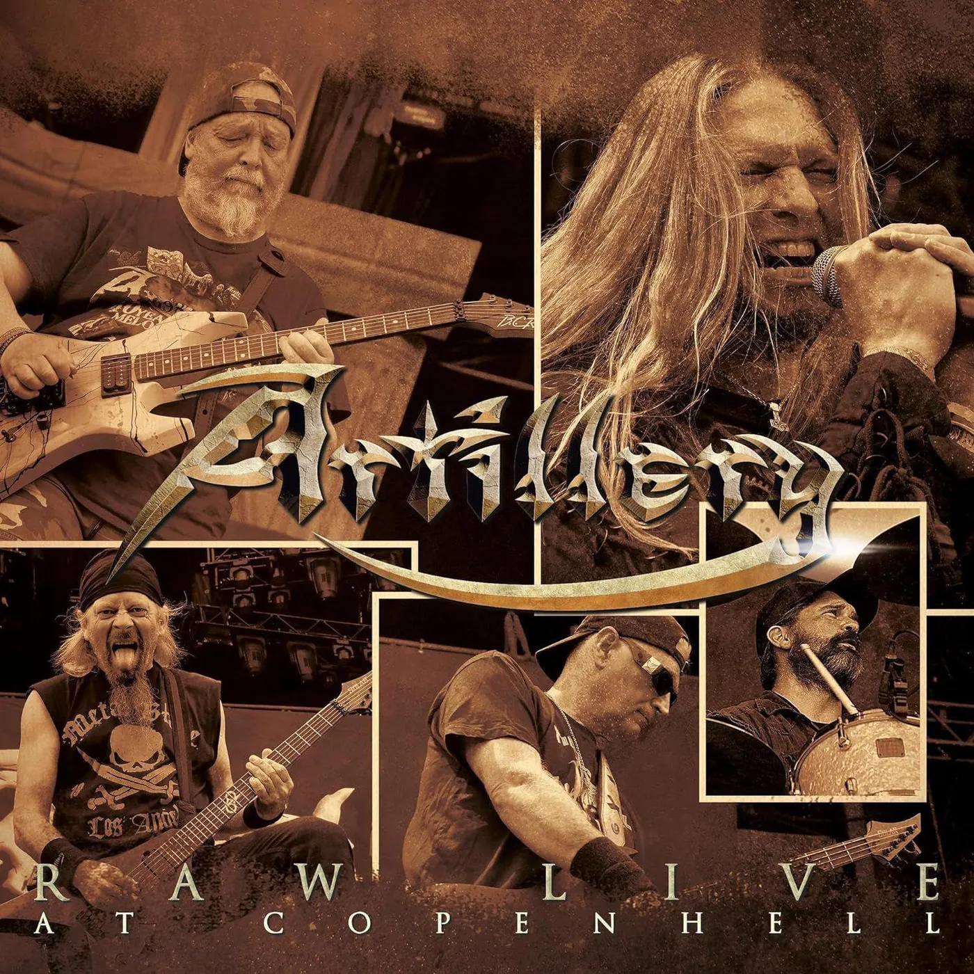 Artillery RAW LIVE AT COPENHELL Vinyl Record