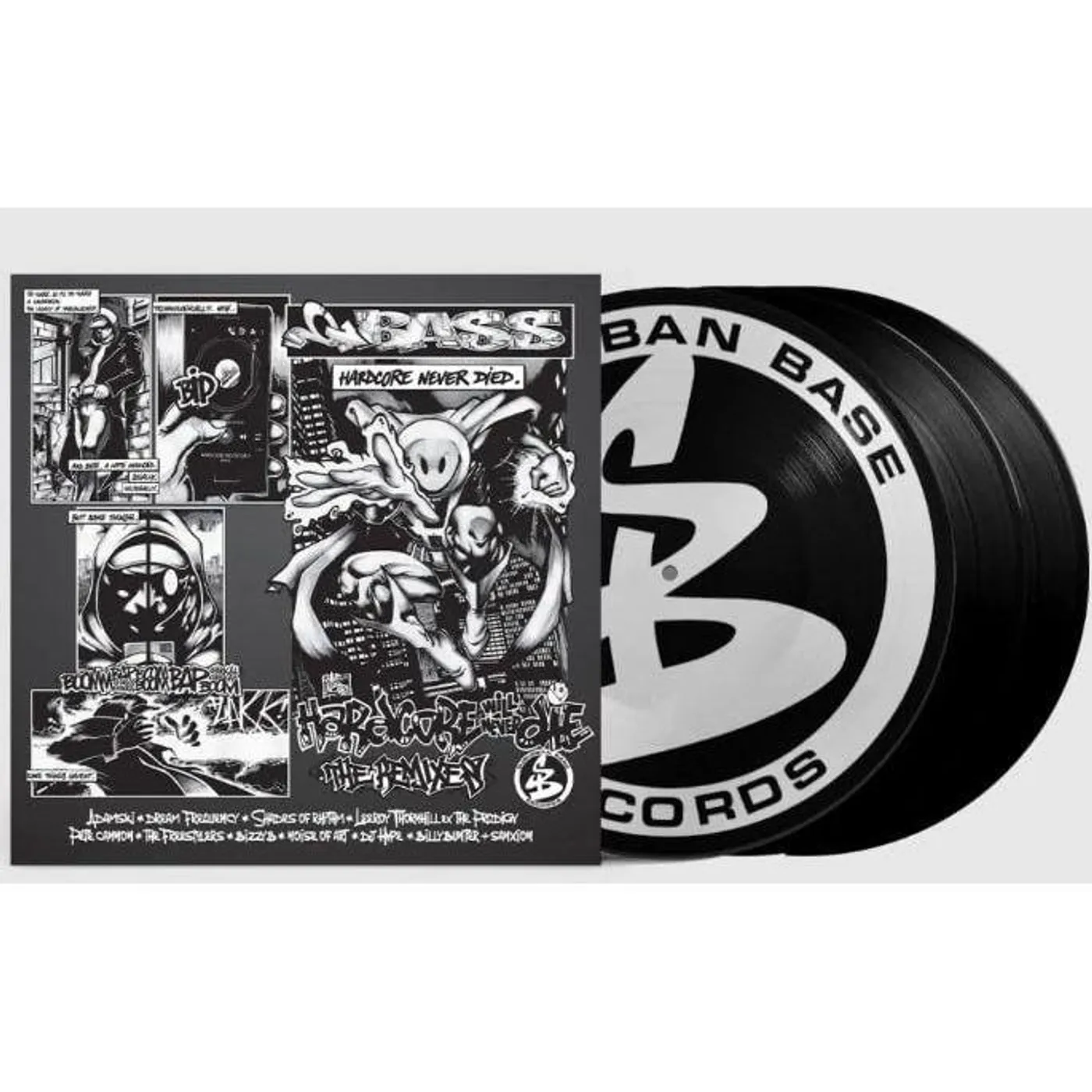 Qbass Hardcore Will Never Die: The Remixes Vinyl Record