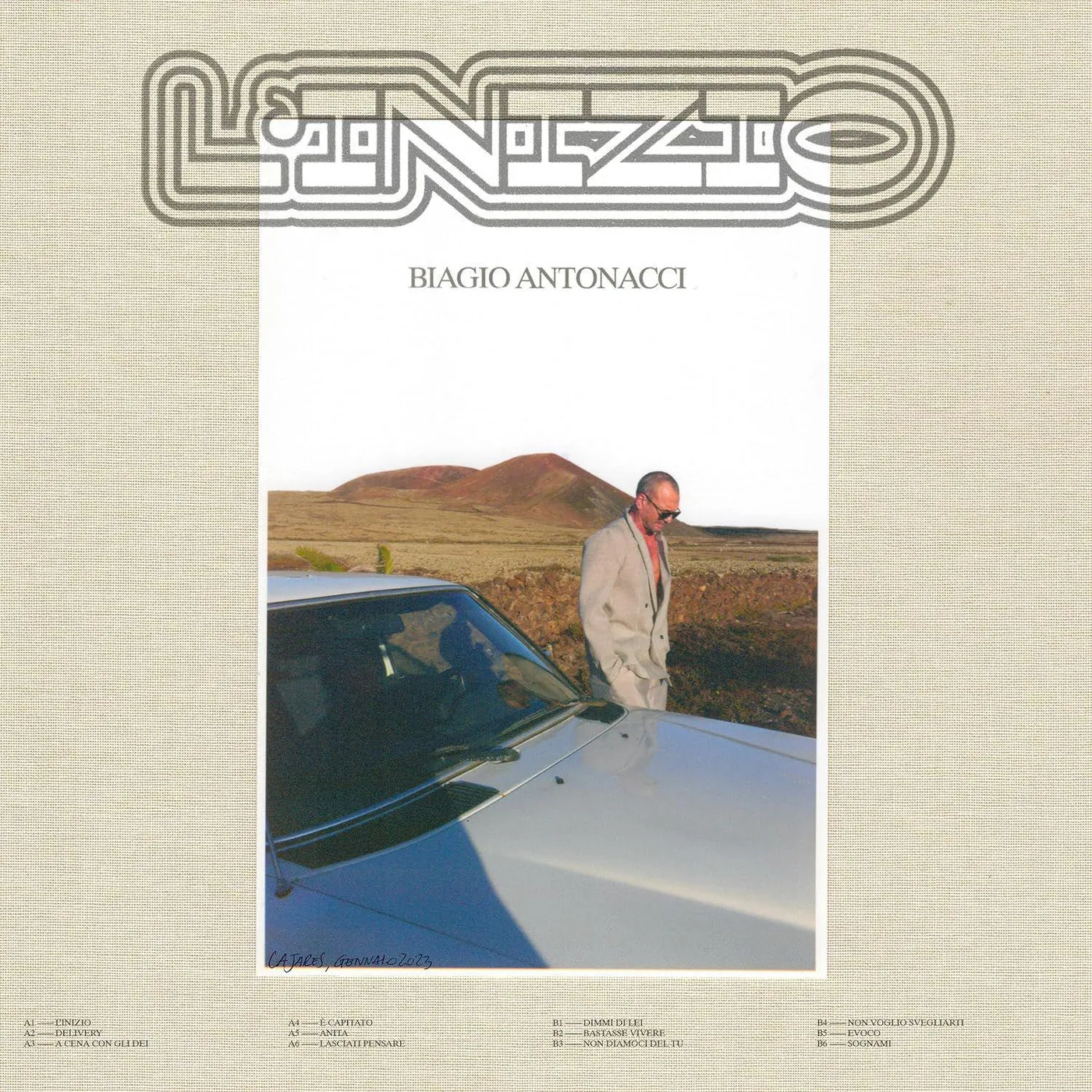 Biagio Antonacci L'inizio Vinyl Record