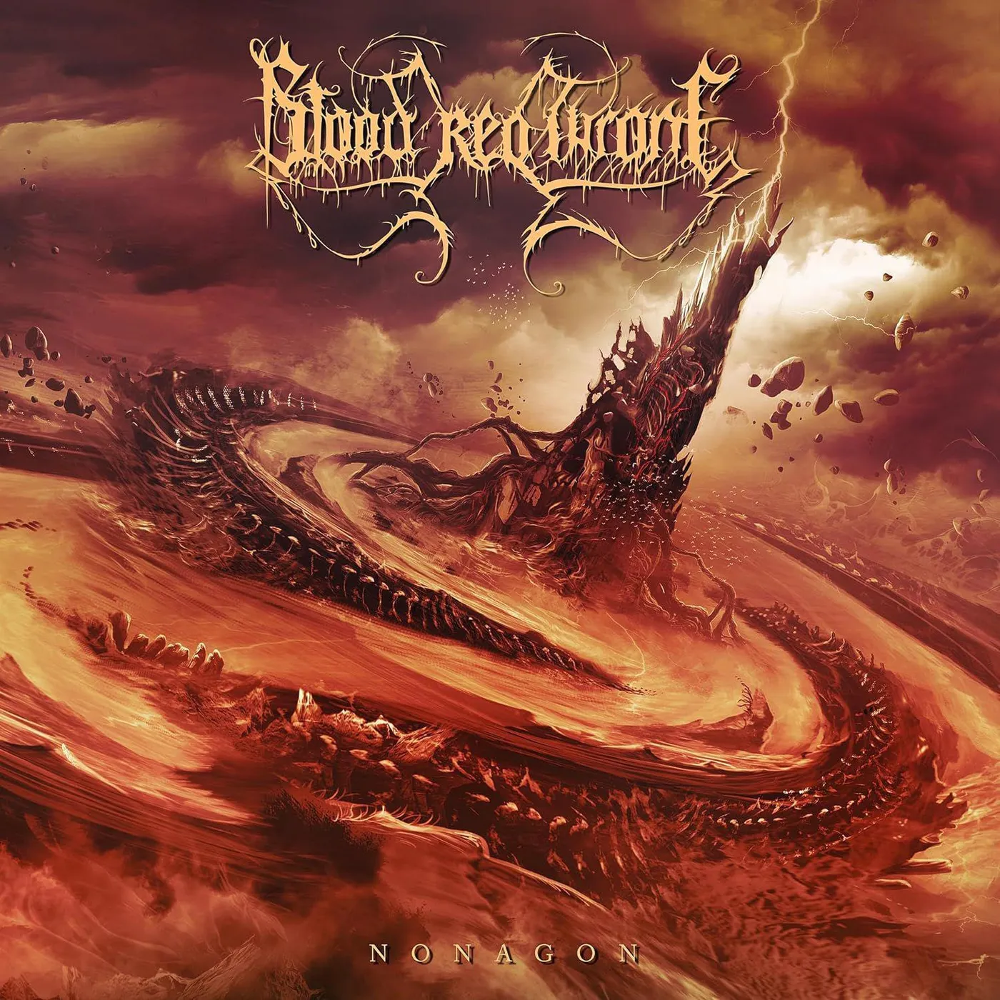 Blood Red Throne Nonagon Vinyl Record