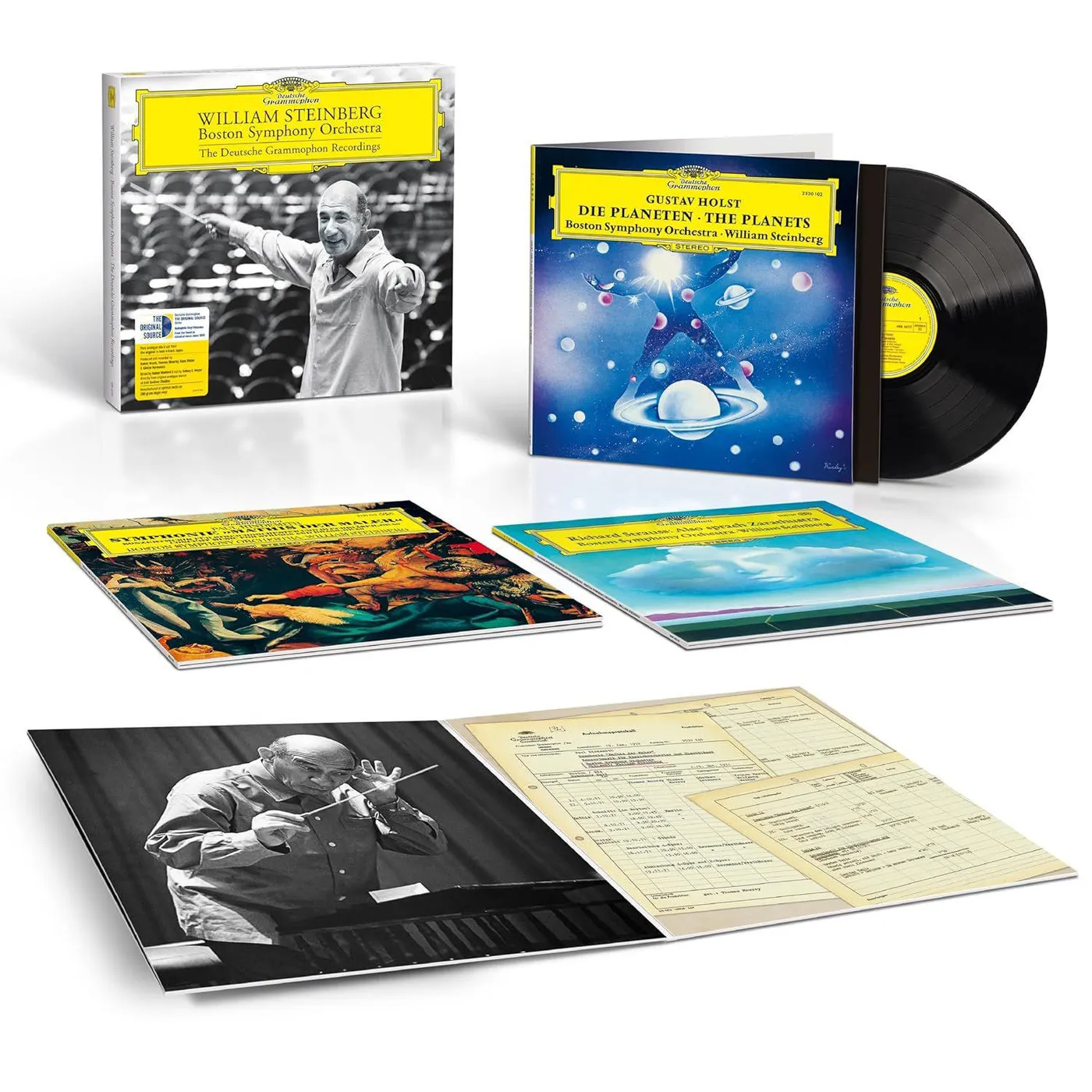 Steinberg / Boston Symphony Deutsche Grammophon Recordings (Original Source) Vinyl Record