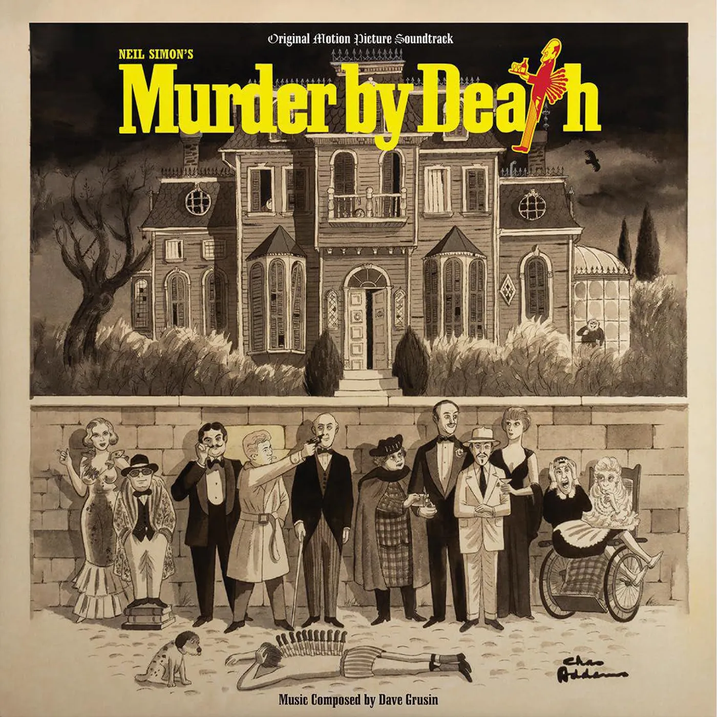 Dave Grusin Murder By Death - Original Soundtrack Vinyl Record