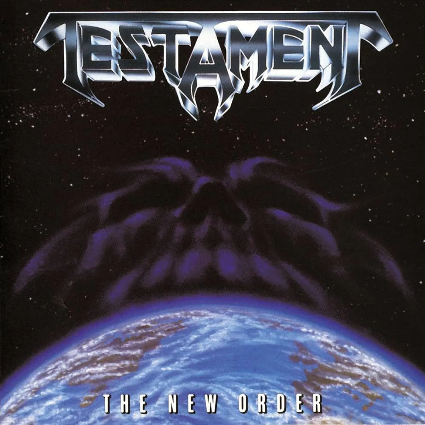 Testament New Order - Cyanide Blue W Black Splatter Vinyl Record