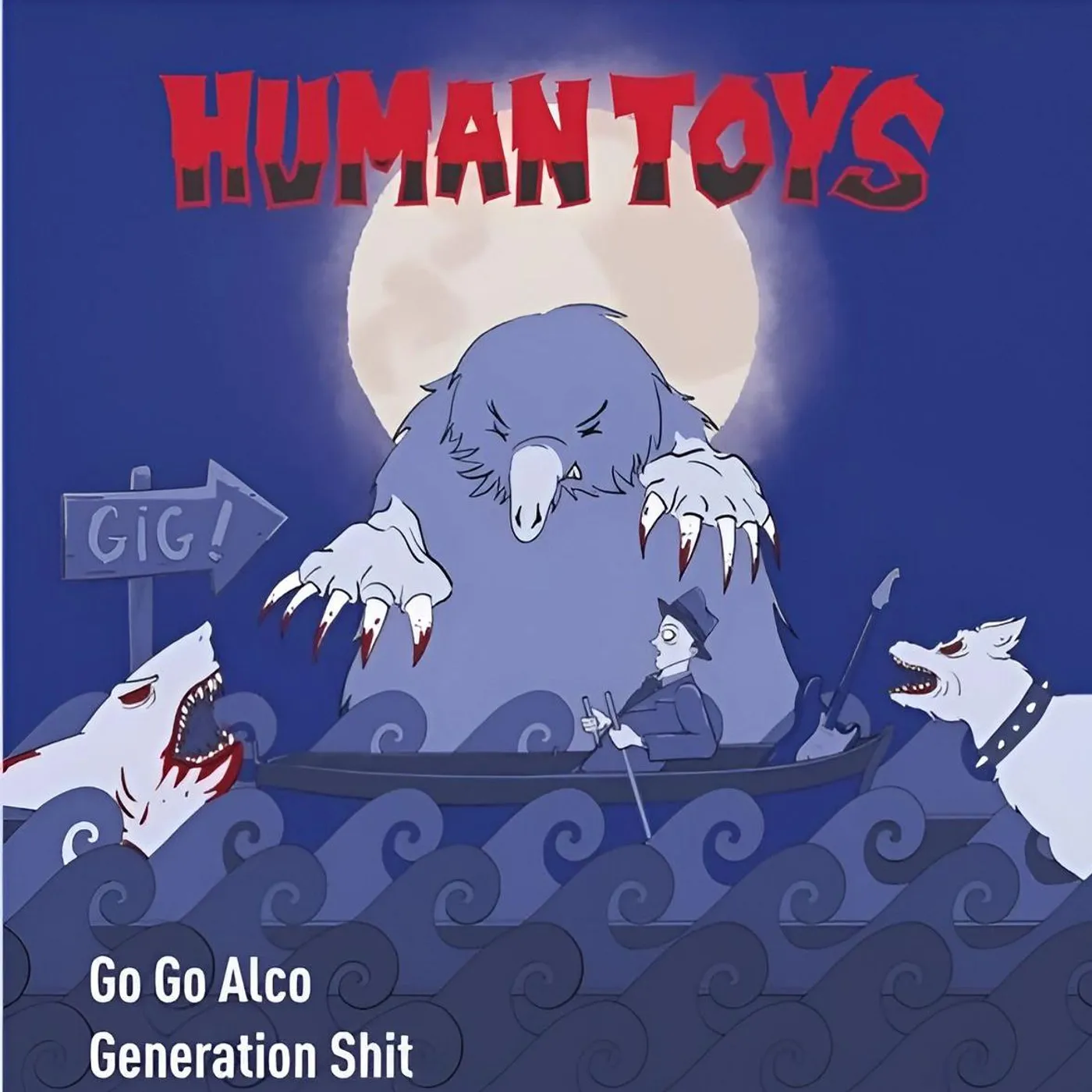 Human Toys GO GO ALCO Vinyl Record