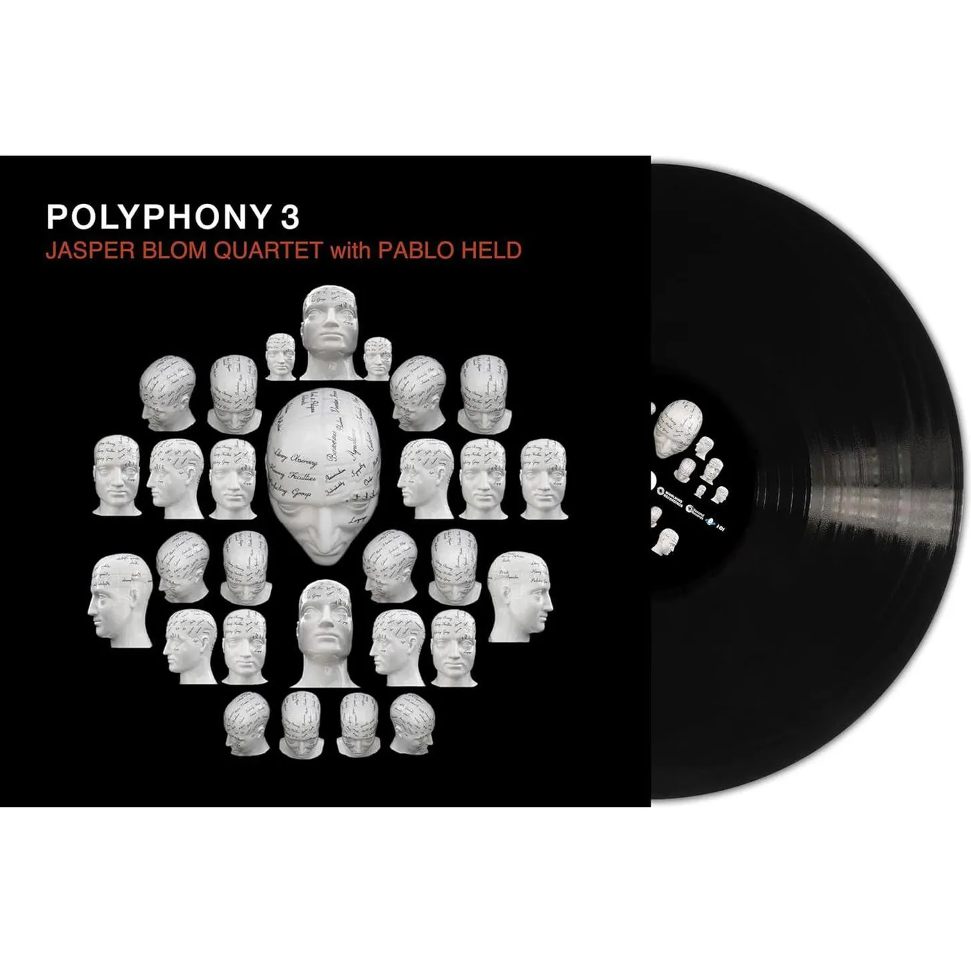 Jasper Quartet Blom / Pablo Held Polyphony 3 Vinyl Record