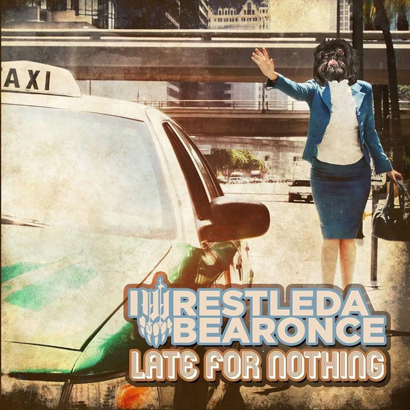 iwrestledabearonce Late For Nothing (Green) Vinyl Record