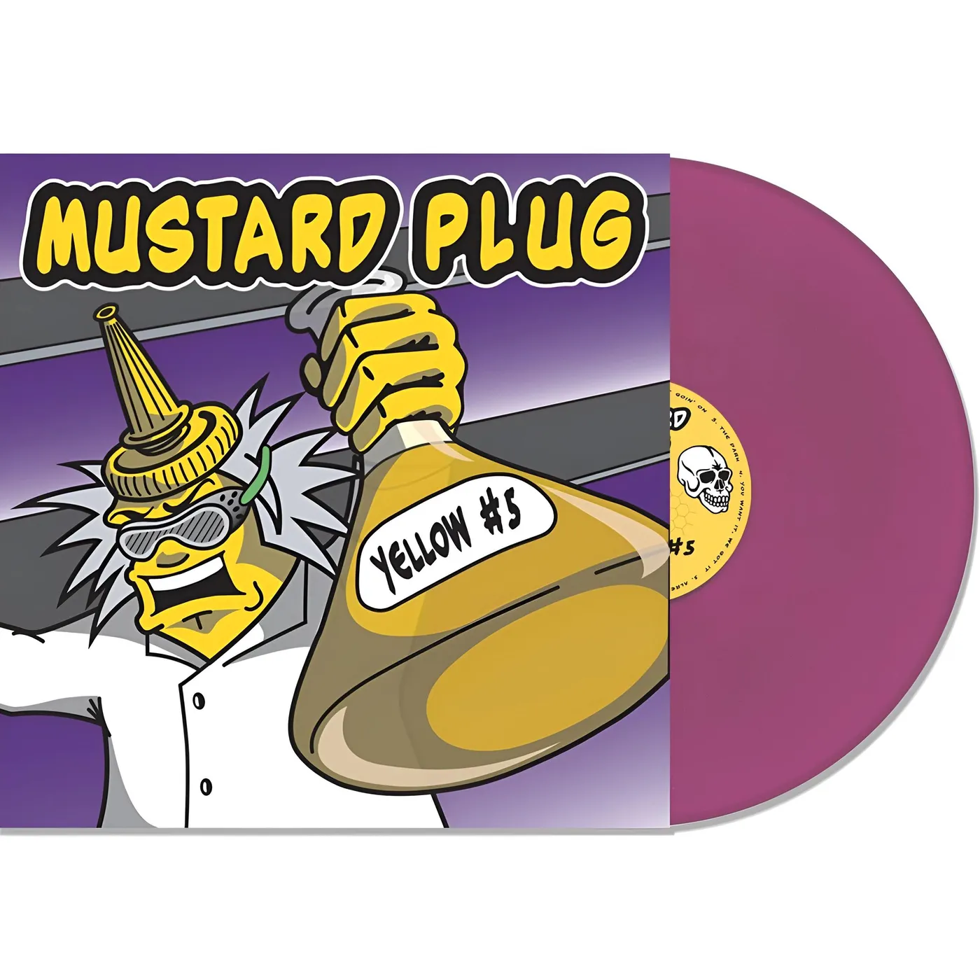 Mustard Plug Yellow #5 - Purple Vinyl Record