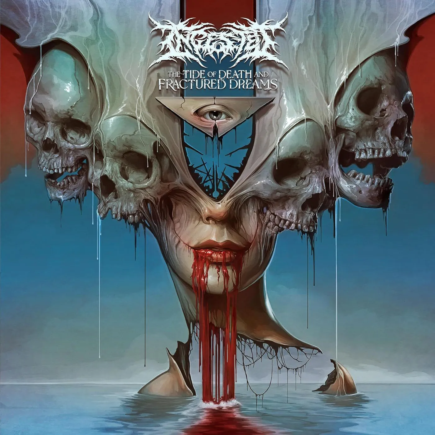 Ingested Tide Of Death And Fractured Dreams Vinyl Record