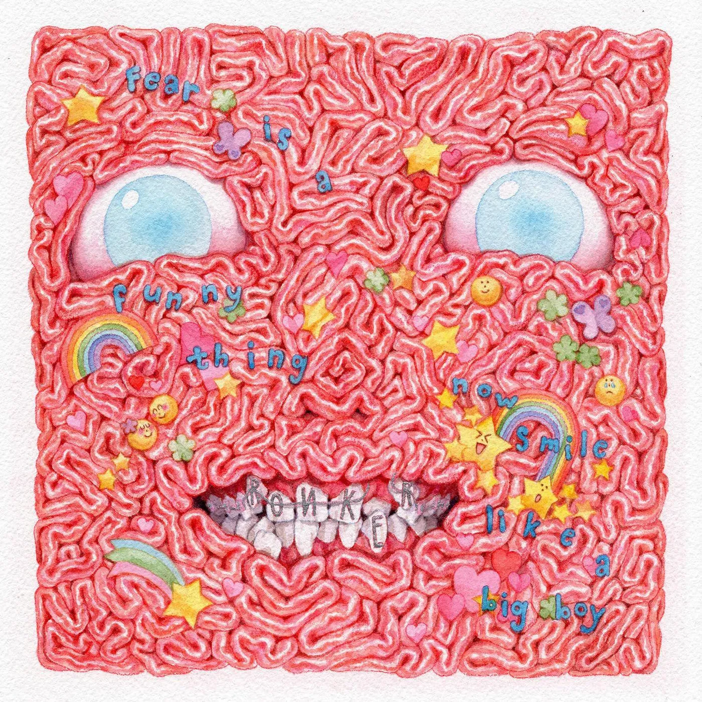 Ronker FEAR IS A FUNNY THING, NOW SMILE LIKE A BIG BOY Vinyl Record