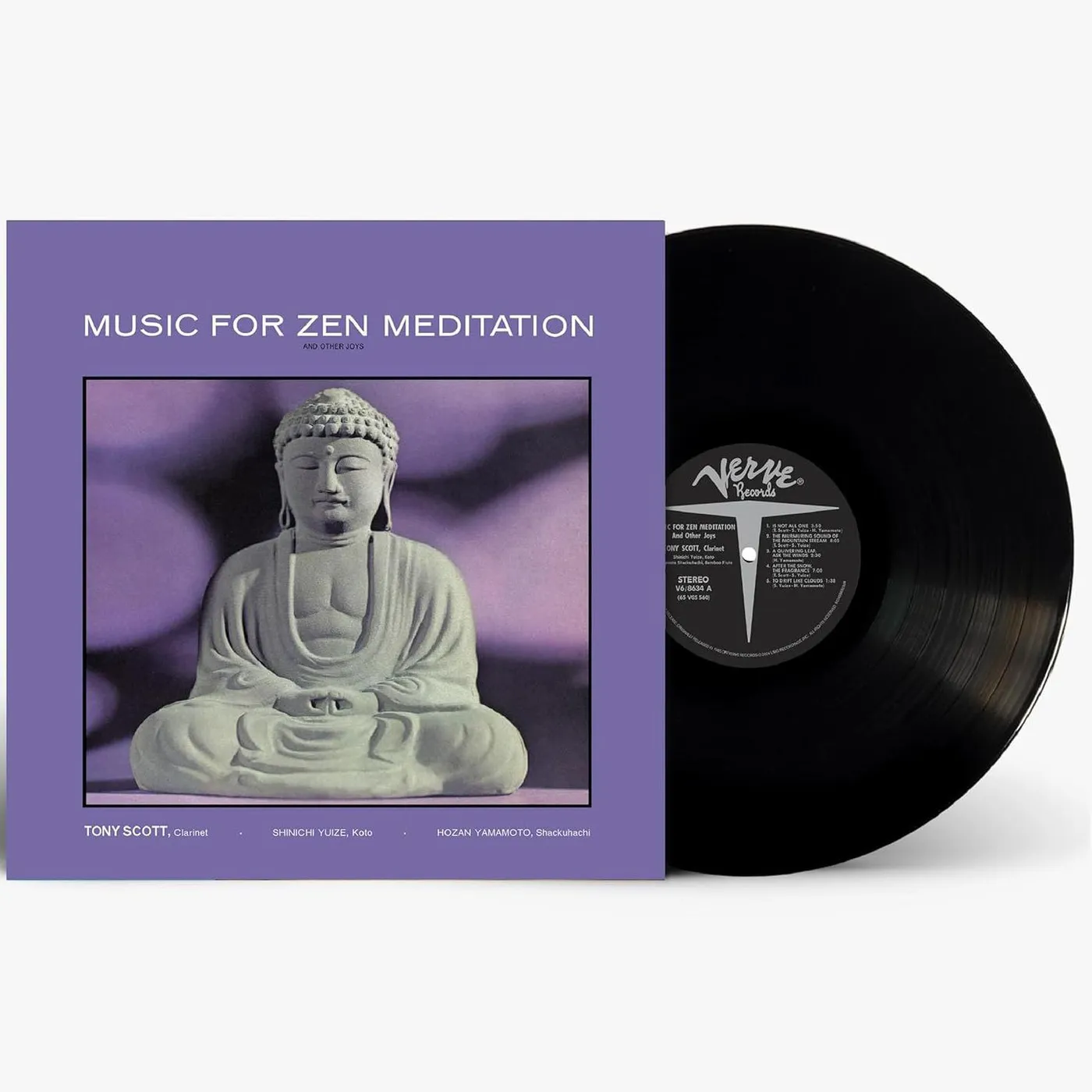Tony Scott MUSIC FOR ZEN MEDITATION (VERVE BY REQUEST SERIES) Vinyl Record