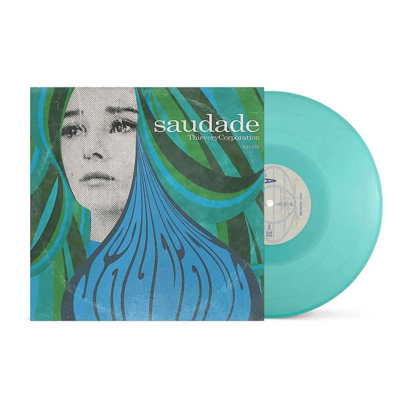 Thievery Corporation Saudade (10th Anniversary/Limited/Reissue/Translucent Light Blue) Vinyl Record