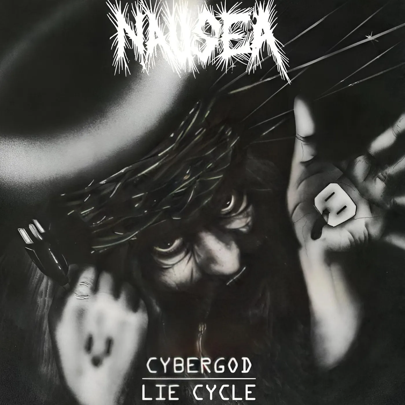 Nausea Cybergod / Lie Cycle Vinyl Record