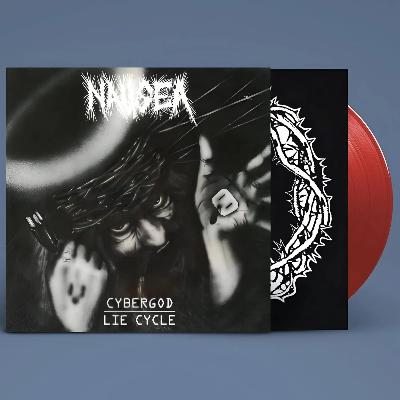 Nausea Cybergod / Lie Cycle Vinyl Record