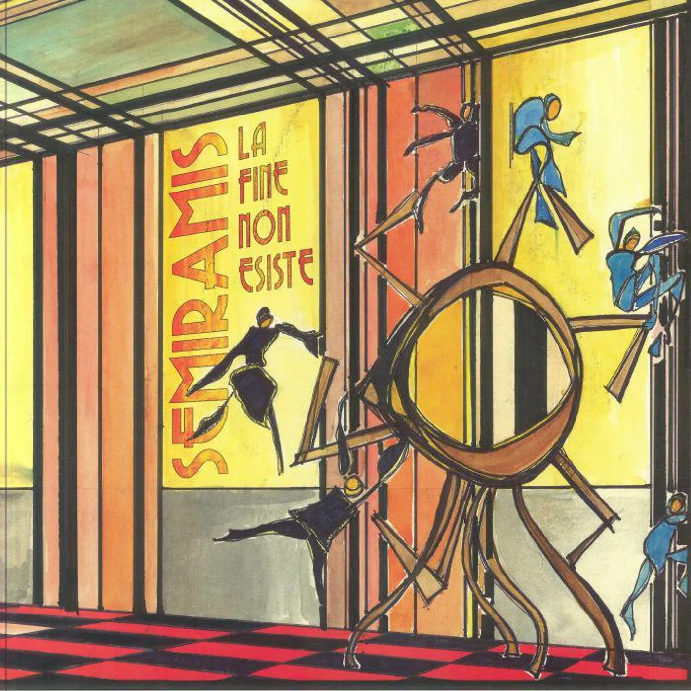 Semiramis  La Fine Non Esiste (Clear Orange) Vinyl Record