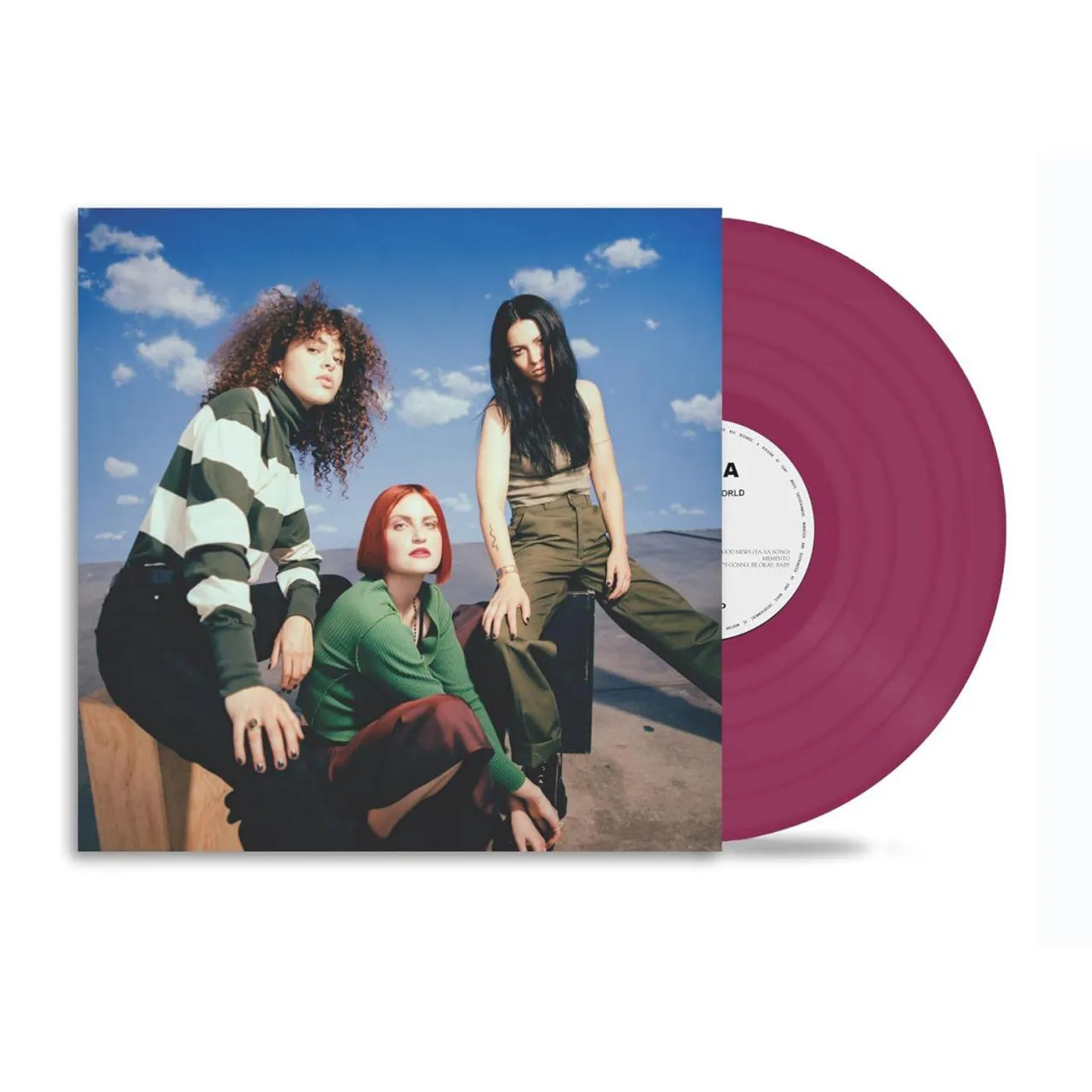 MUNA Saves The World (Raspberry) Vinyl Record
