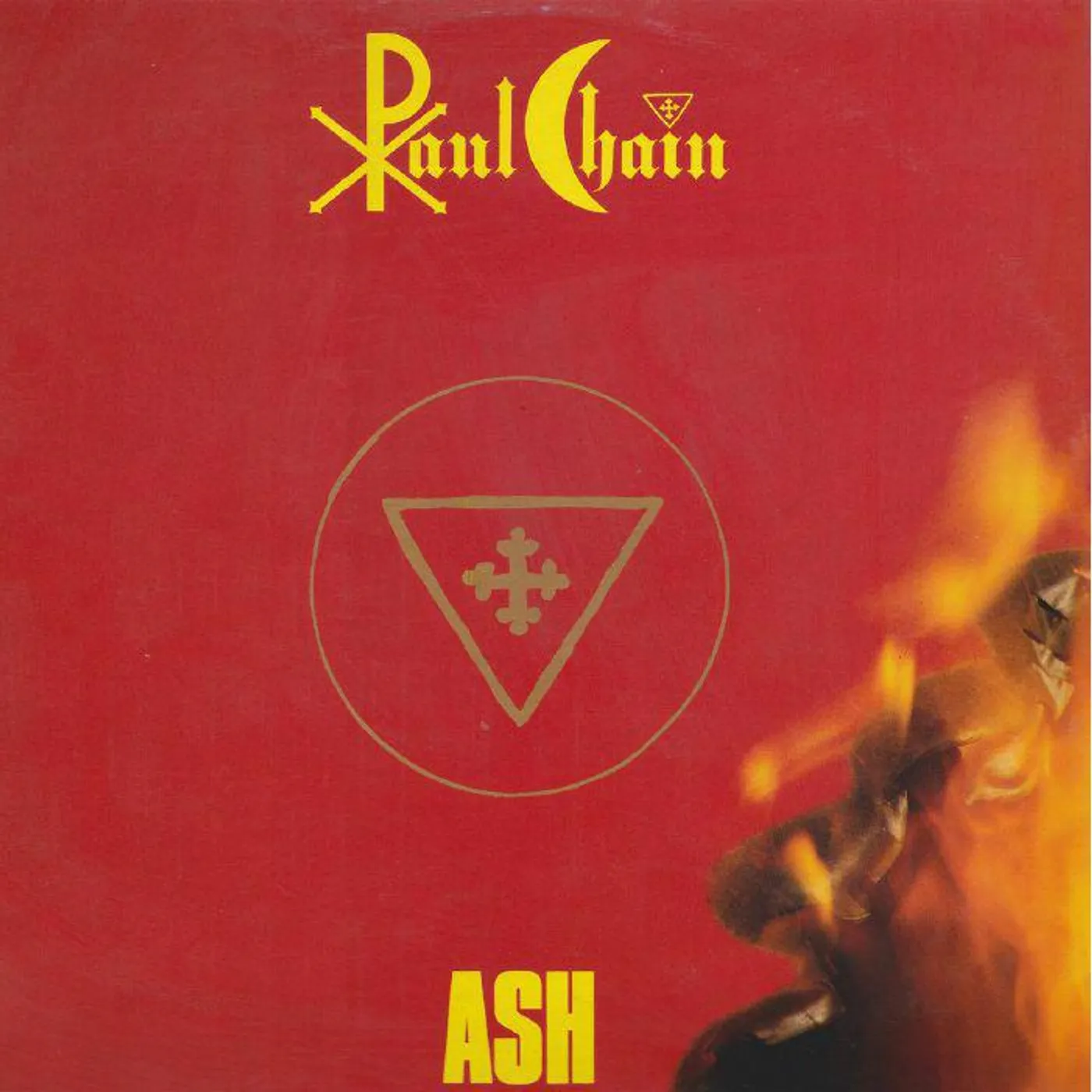 Paul Chain  Ash: 35 Anniversary (Red Marble Colored) Vinyl Record