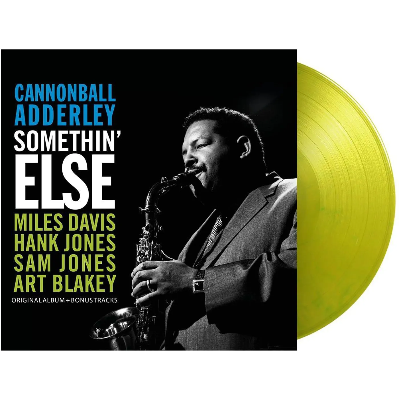 Cannonball Adderley Somethin Else (Ltd Yellow & Transparent Green) Vinyl Record