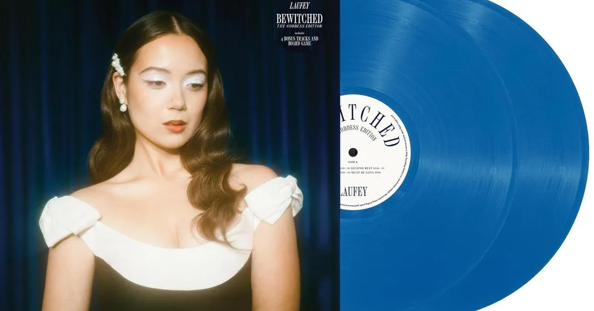 Laufey Bewitched: The Goddess Edition (2LP/Blue) Vinyl Record