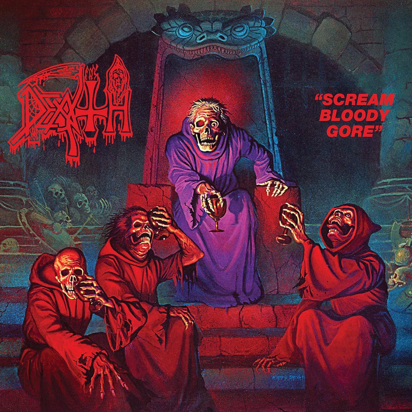 Death SCREAM BLOODY GORE Vinyl Record