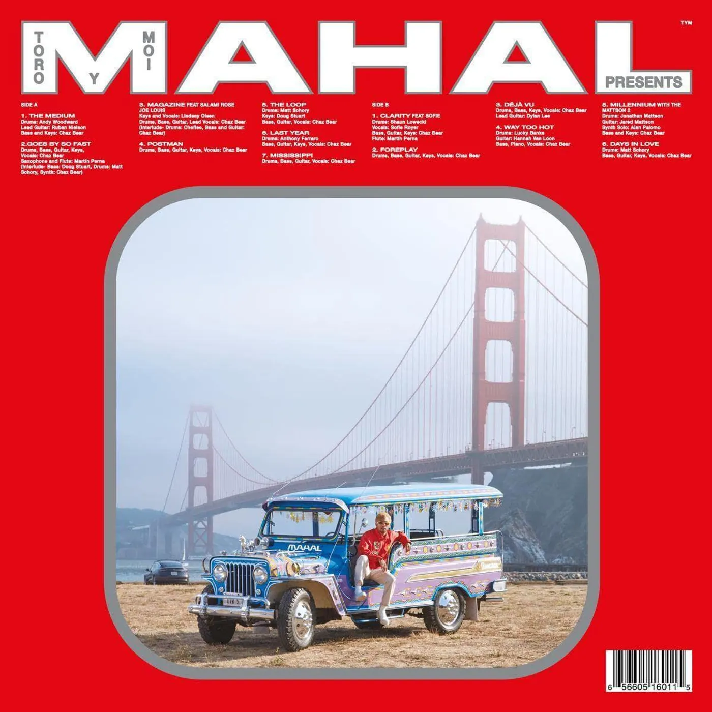 Toro y Moi Mahal (Crystal Transparent) Vinyl Record