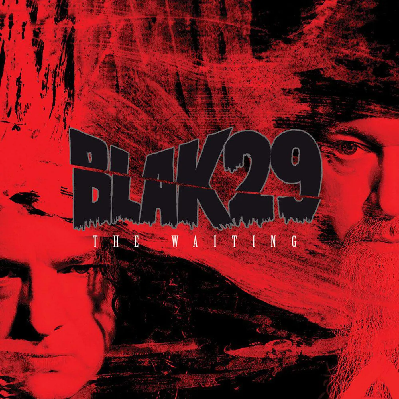 Blak29 Waiting - Red/Black Haze Vinyl Record