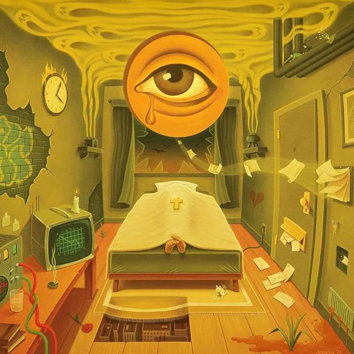Life's Question Taking The Stand (Brown + Light Yellow) Vinyl Record