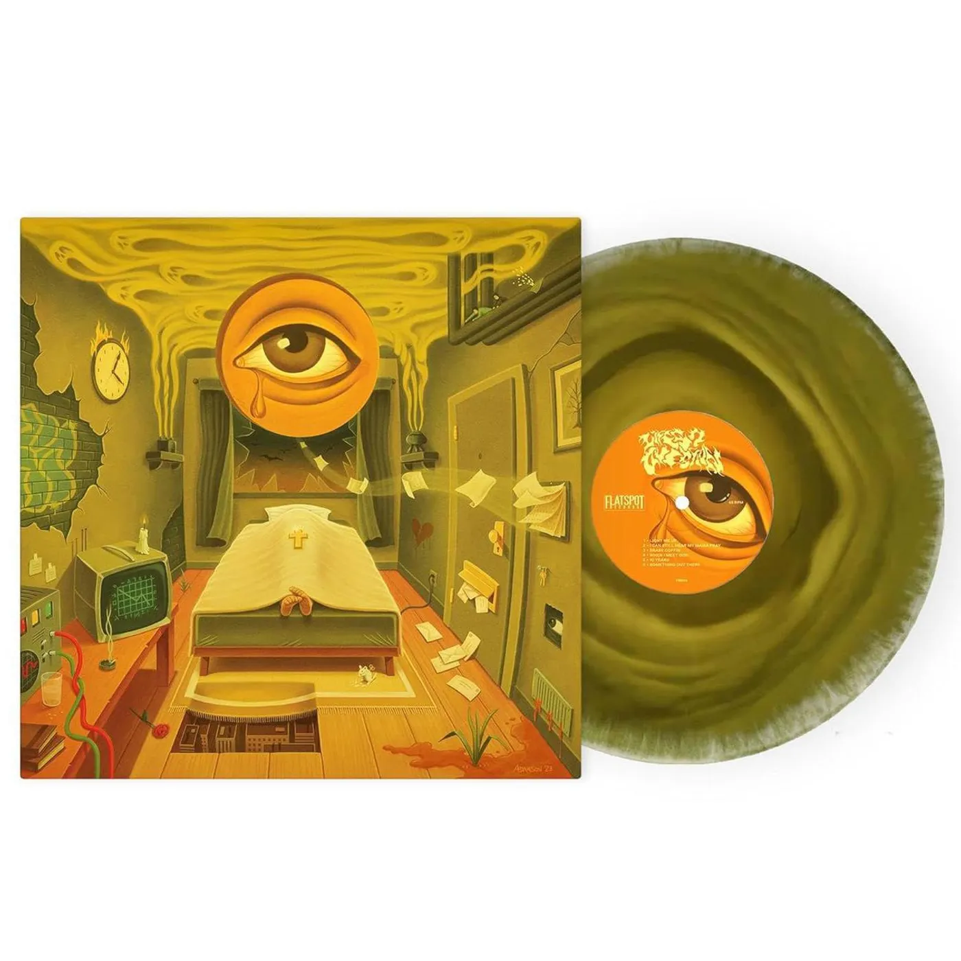 Life's Question Taking The Stand (Brown + Light Yellow) Vinyl Record