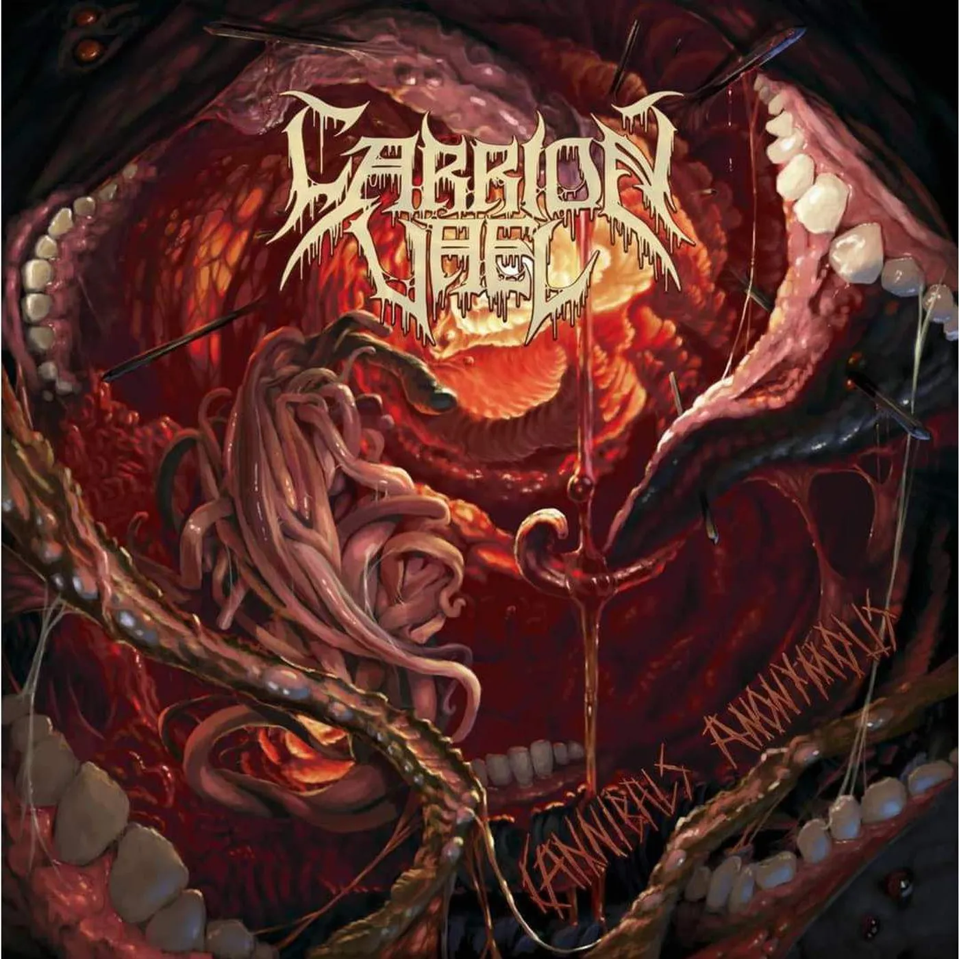 Carrion Vael Cannibals Anonymous Vinyl Record