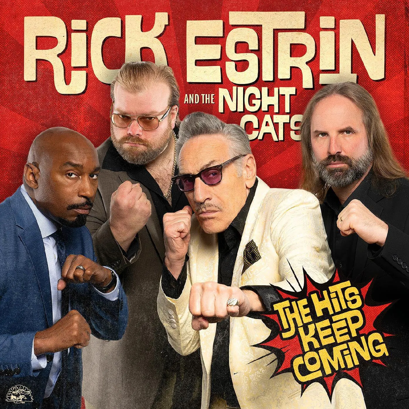 Rick Estrin & The Nightcats Hits Keep Coming (Translucent Red) Vinyl Record