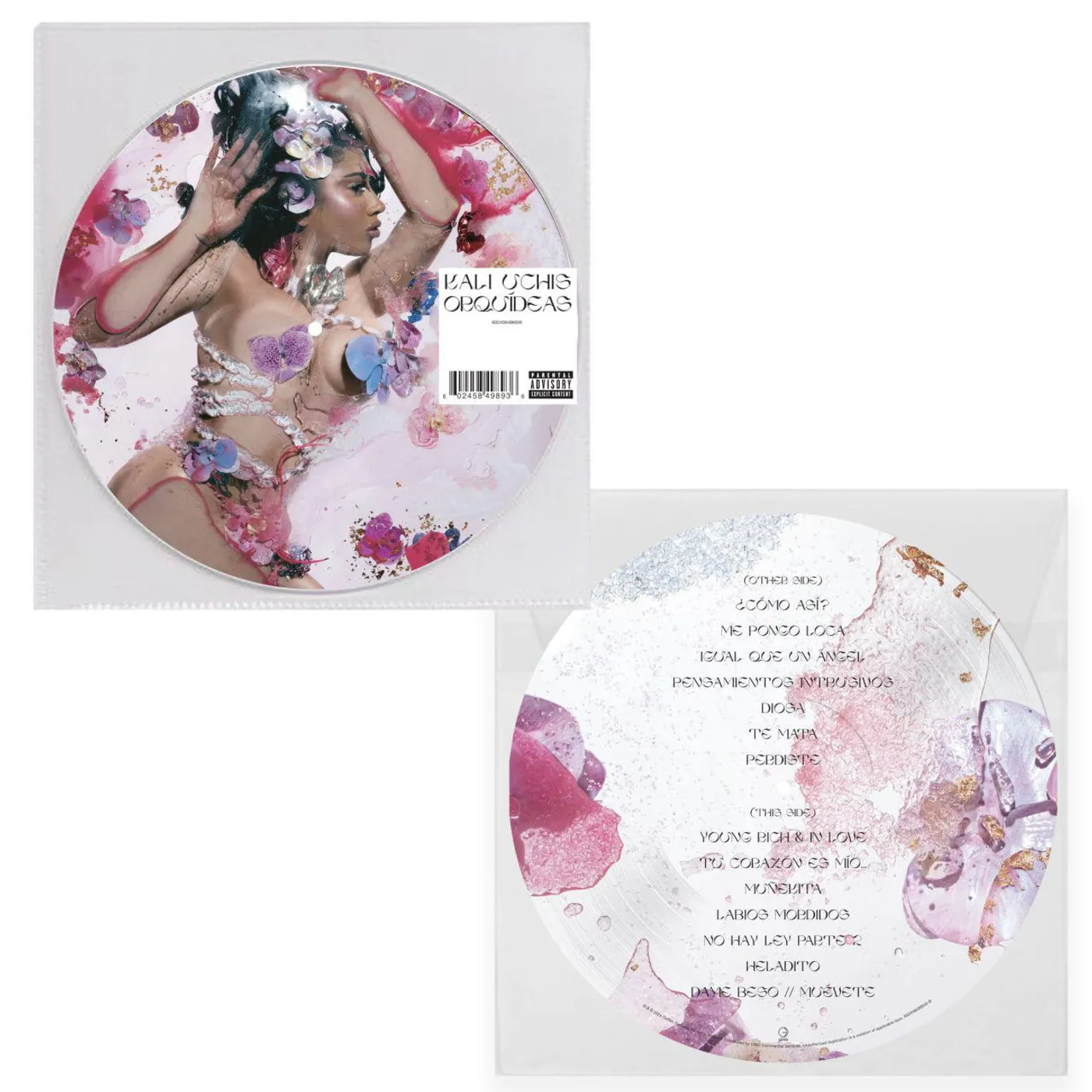 Kali Uchis Orquideas (Picture Disc) Vinyl Record