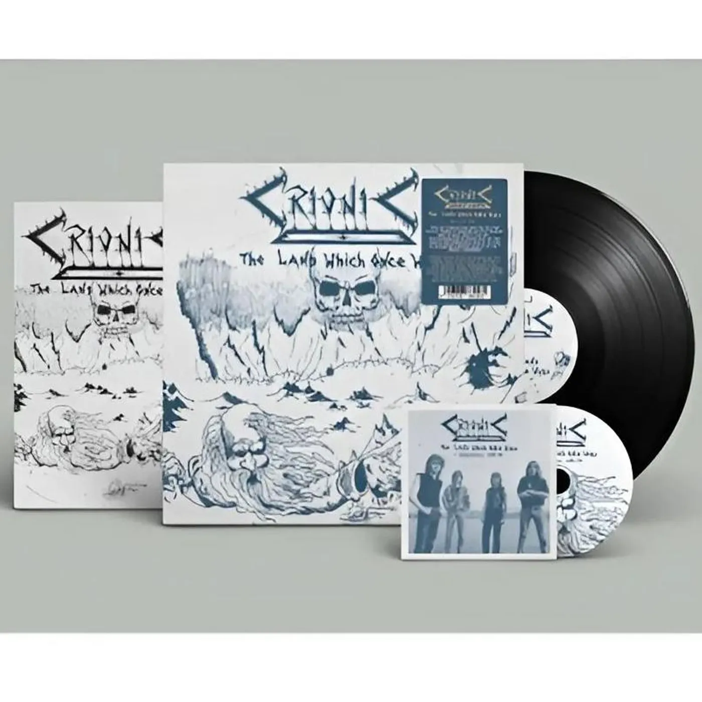CRIONIC Land Which Once Were (Black, With CD ) Vinyl Record