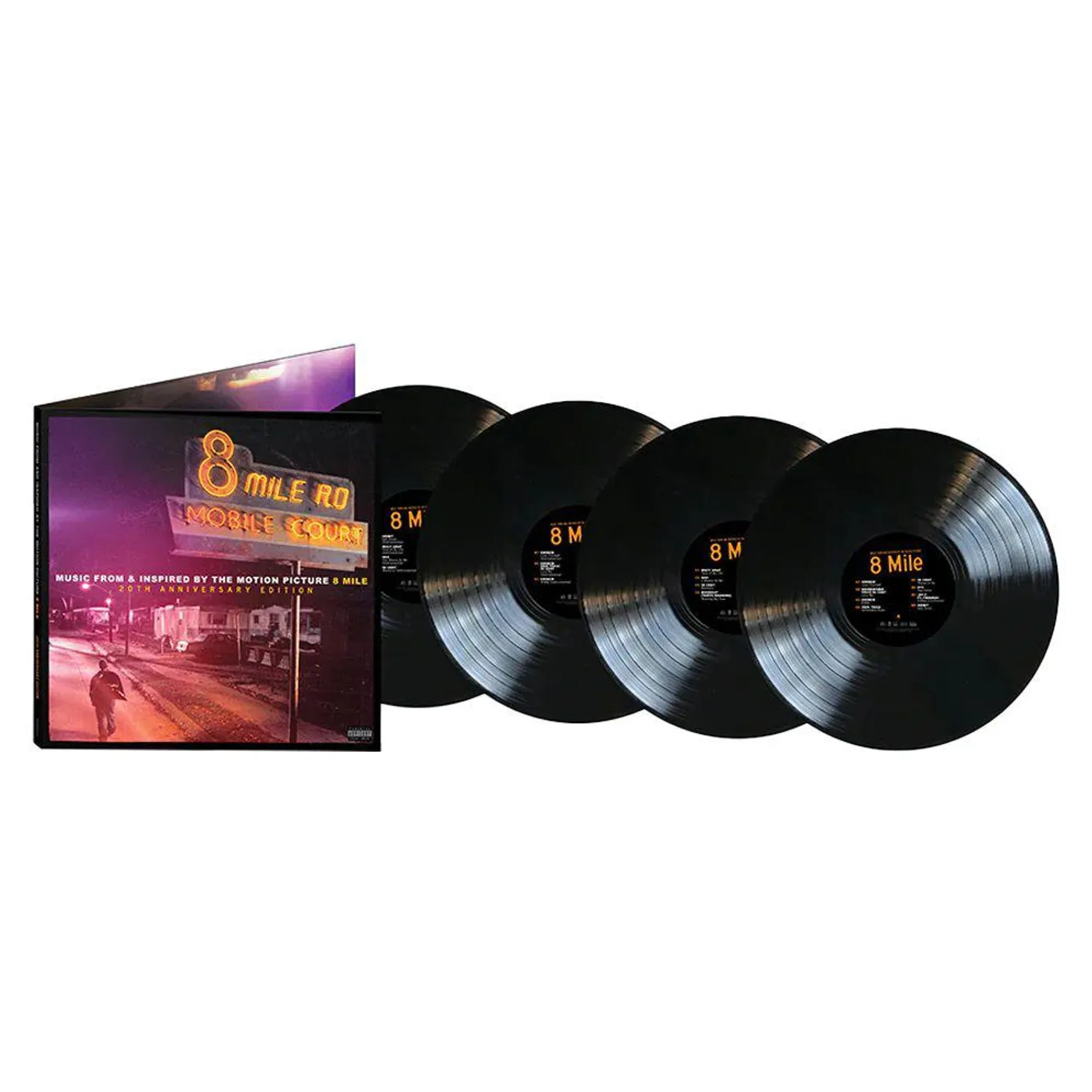 8 MILE (Music From & Inspired By Motion Pic)  / Var 8 Mile (Music From & Inspired By Motion Pic) / Var (4LP/Deluxe Edition/Expanded Version/Alternate Cover) Vinyl Record