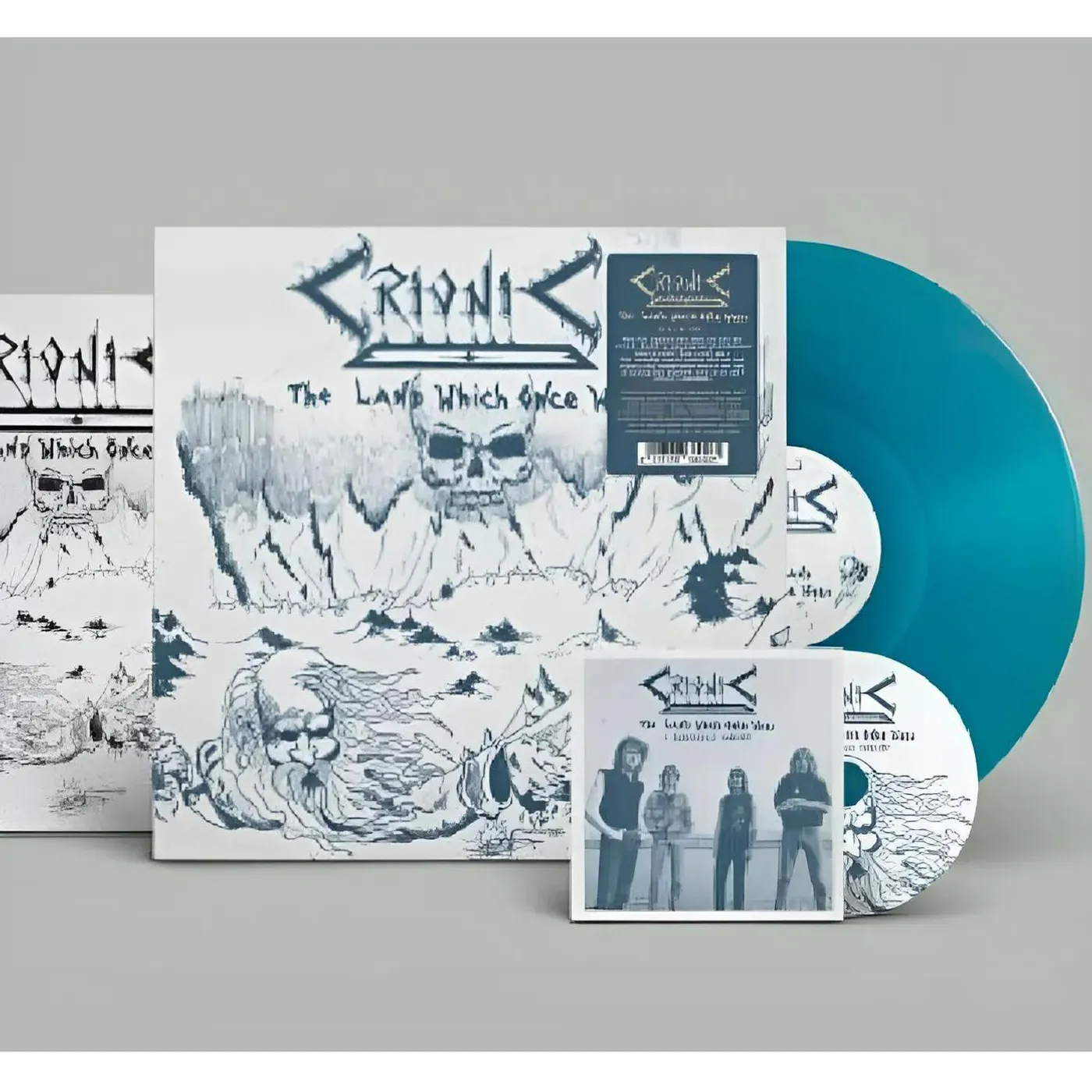 CRIONIC Land Which Once Were - (Limited Edition/ Sea Blue/ with CD) Vinyl Record