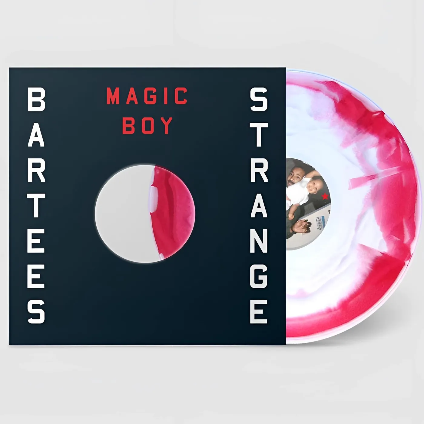 Bartees Strange Magic Boy (Red & White Swirl) Vinyl Record