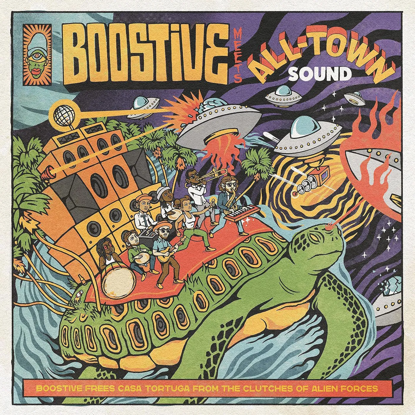 Boostive Sun / Another Day (7" Single) Vinyl Record
