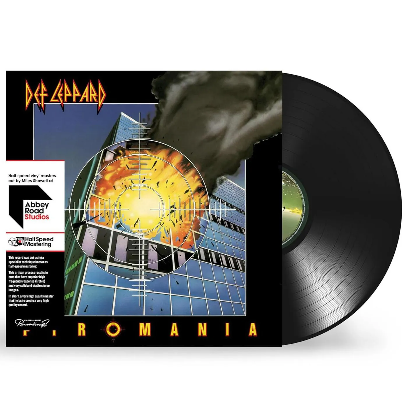 Def Leppard Pyromania (40th Anniversary/Half-Speed) Vinyl Record