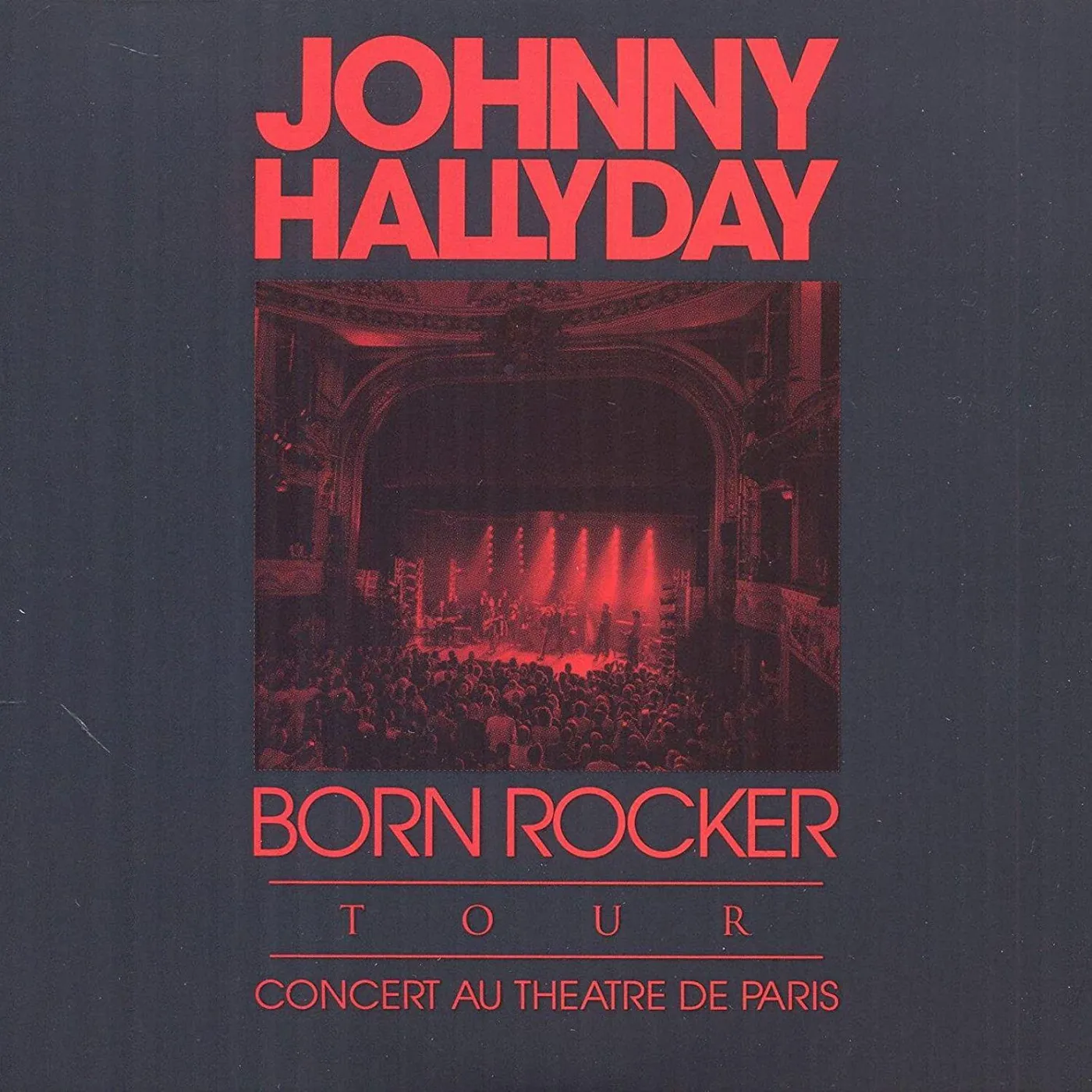 Johnny Hallyday Born Rocker Tour Vinyl Record