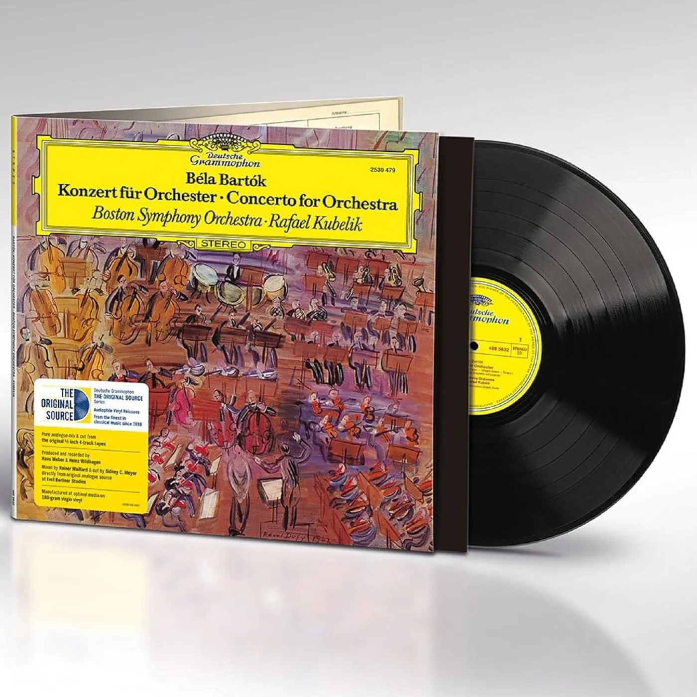 Bartok / Kubelik / Boston Symphony Orchestra Concerto For Orchestra (The Original Source Series) Vinyl Record