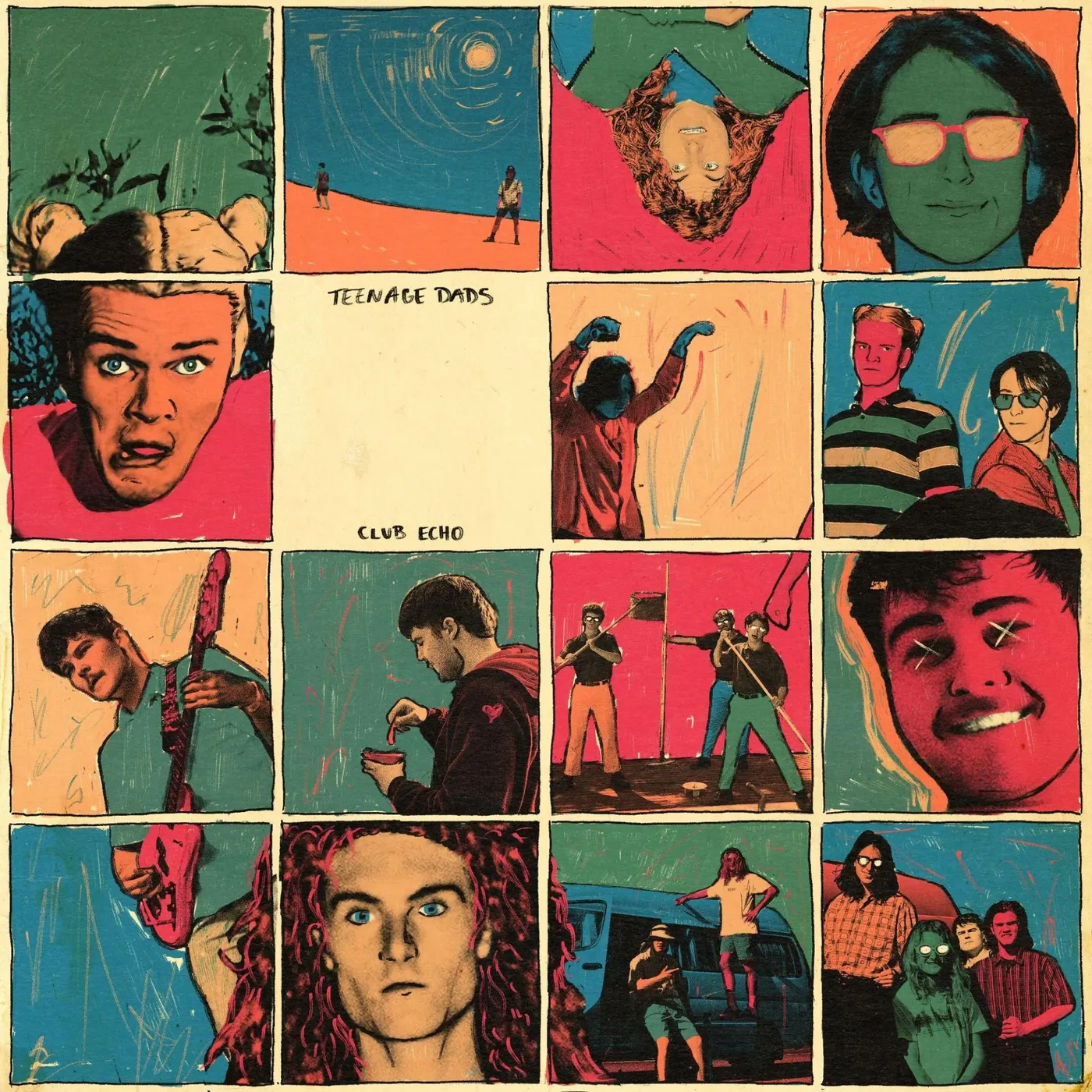 Teenage Dads Club Echo Vinyl Record