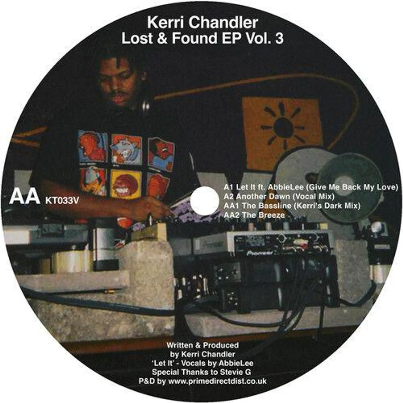 Kerri Chandler Lost & Found Ep Vol. 3 Vinyl Record