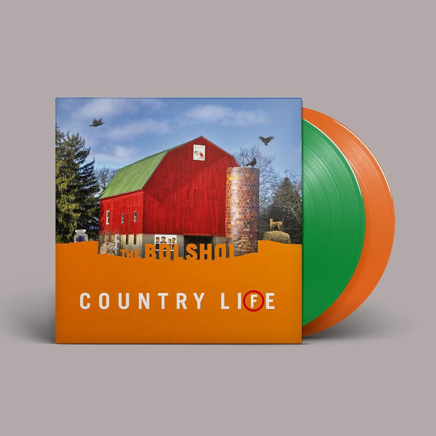 The Bolshoi Picasso's Villa (Green & Orange) Vinyl Record