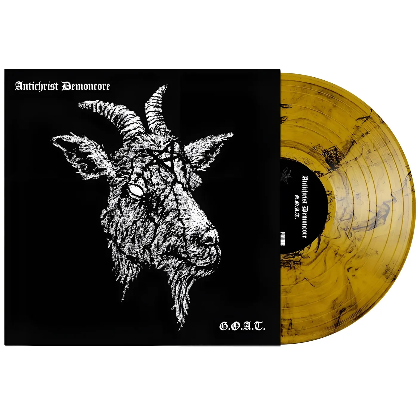 ACxDC G.O.A.T. (Orange, Black) Vinyl Record
