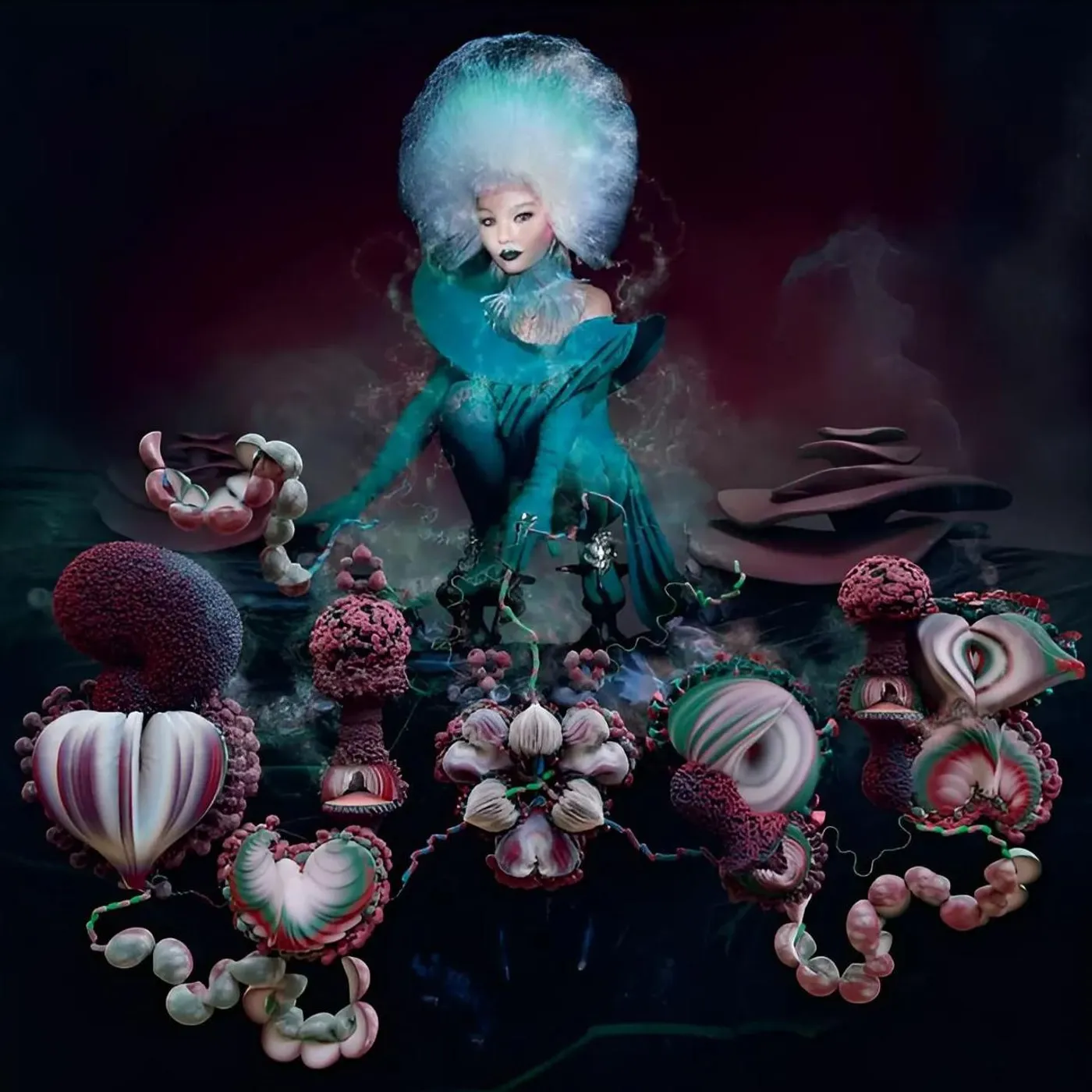 Björk Fossora Vinyl (2LP/Clear/2023 Second Pressing) Record