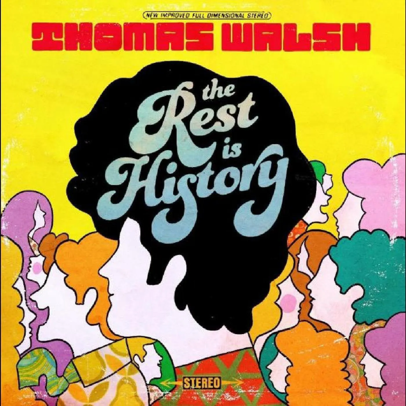 Thomas Walsh Rest Is History (Pink) Vinyl Record